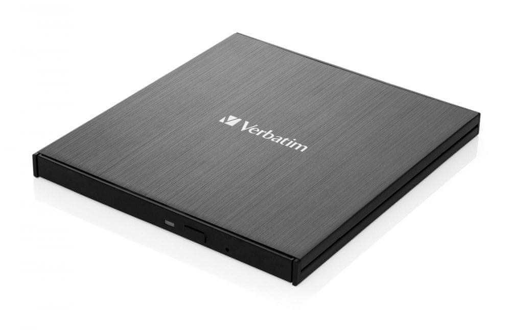 VERBATIM Blu-ray Ultra HD 4K Slimline USB, čierna (43888) - rozbalené